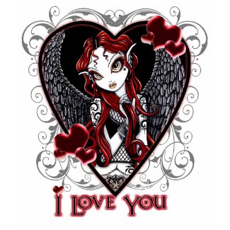 Stevie Valentine's Day I Love You Angel Top shirt