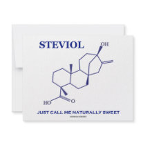 Steviol (Chemistry) Just Call Me Naturally Sweet invitations by wordsunwords Steviol (Chemistry) Just Call Me Naturally Sweet invitations