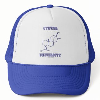 Steviol University (Chemistry Molecule Humor) hat