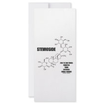 Stevioside 250 To 300 Times Sweeter Than Sucrose rack cards