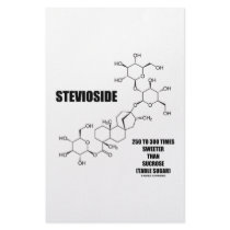 Stevioside 250 To 300 Times Sweeter Than Sucrose stationery by wordsunwords Stevioside 250 To 300 Times Sweeter Than Sucrose stationery