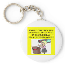stewardess joke key chains
