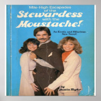 STEWARDESS WITH THE MOUSTACHE POSTERS