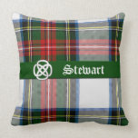 Stewart Dress Tartan Plaid Pillow pillows