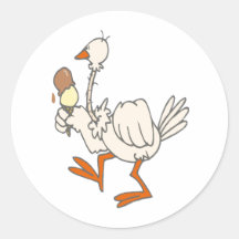 Stewie Stork Sticker
