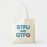 STFU AND GTFO CANVAS BAG