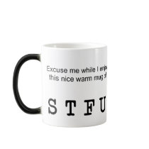 STFU Morphing Mug