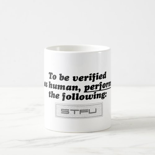 STFU Mug mug