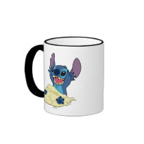 Stich Playing in Sand Disney Mugs