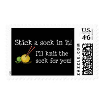 Stick a sock in it! Postage postage