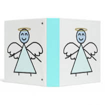 Stick Angel 3 Ring Binder