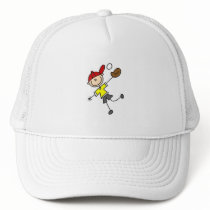 Stick Baseball Player Hat by stick_figures Stick Baseball Player Hat