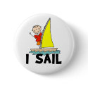 Stick Boy I Sail buttons by toddlersplace Stick Boy I Sail buttons