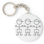 stick boy keychain triplet boys
