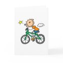 Stick Boy Riding Bicycle cards by stick_figures Stick Boy Riding Bicycle cards
