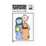 Stick Christmas Nativity Stamp