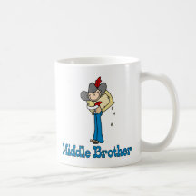 Stick Cowboy Middle Brother Mugs