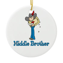 Stick Cowboy Middle Brother Ornament