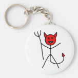 Stick Devil Keychains