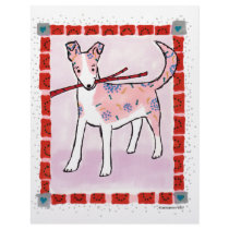 stick dog letterhead design