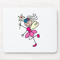 Stick Fairy In Pink Mousepad