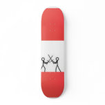 stick fight skate board decks