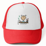 Stick Figure Accountant Hat