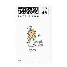 Stick Figure Angel T-shirts and Gifts Postage