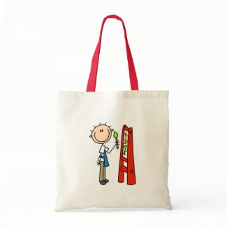 Stick Figure  Artist bag