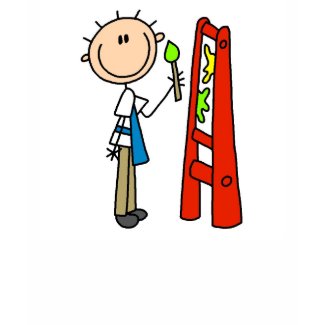 Stick Figure Artist shirt