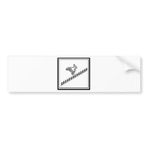 STICK FIGURE ATV BUMPER STICKERS
