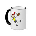 Stick Figure Baseball Mug