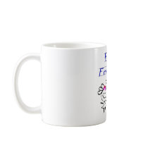 Stick figure best friends coffee mug