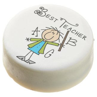 Stick Figure Best Teacher Dipped Oreos