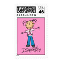 Stick Figure Breast Cancer Support postage by stick_people Stick Figure Breast Cancer Support postage