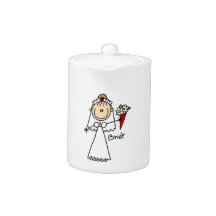 Stick Figure Bride T shirts and Gifts