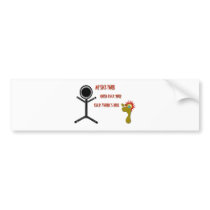 Stick figure bumper stickers by innocencebroken Stick figure bumper stickers