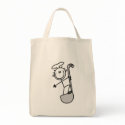 Stick Figure Chef with Ladle bags by stick_figures Stick Figure Chef with Ladle bags