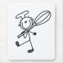 Stick Figure Chef with Whipper Mouse Pad