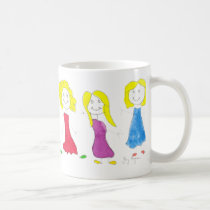 Stick Figure Children Mugs & Drinkware by ginyhogan Stick Figure Children Mugs & Drinkware