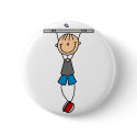 Stick Figure Chin Ups Button