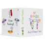 Stick Figure Crayons 1st Grade Teacher Binder