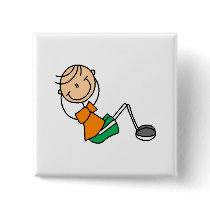 Stick Figure Exercising T-shirts and Gifts Pins