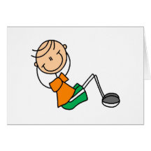 Stick Figure Exercising T-shirts and Gifts Cards