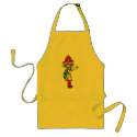 Stick Figure Firefighter with Mask Apron by stick_figures Stick Figure Firefighter with Mask Apron