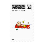 Stick Figure Floating Tshirts and Gifts Stamp