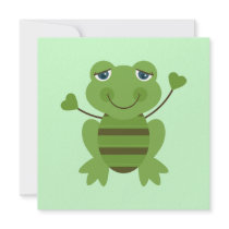 Stick Figure Frog invitations by ne1512BLVD Stick Figure Frog invitations