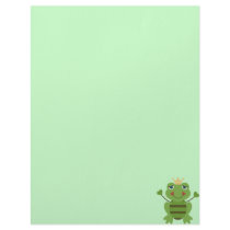 Stick Figure Frog Prince letterhead