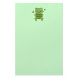 Stick Figure Frog Custom Stationery