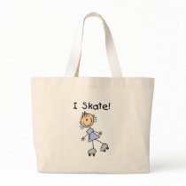 Stick Figure Girl I Skate bags